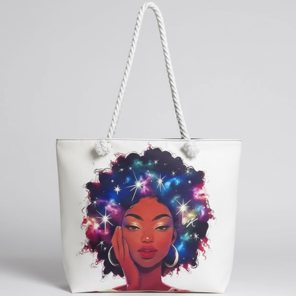 Colorful Canvas Tote Bag
